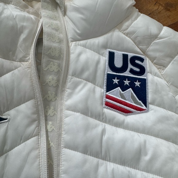 US Ski Team Kappa White Ski & Snow Jacket - Picture 3 of 7